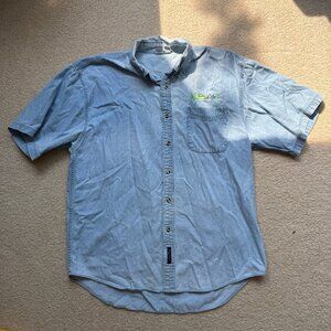 Vintage Port and Co Barley life jean button-up XL